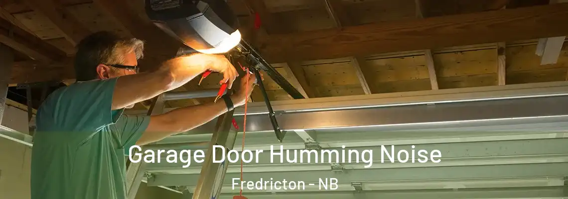 Garage Door Humming Noise Fredricton - NB
