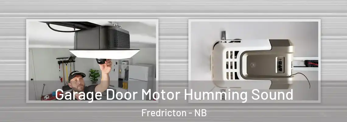 Garage Door Motor Humming Sound Fredricton - NB