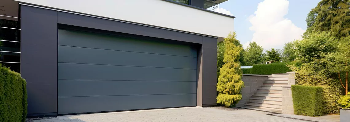 Haas Galvanized Steel Garage Door in Fredricton, NB
