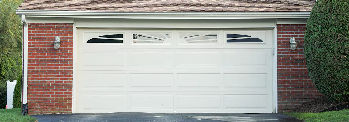 Vinyl Garage Doors Renovation in Fredricton, NB