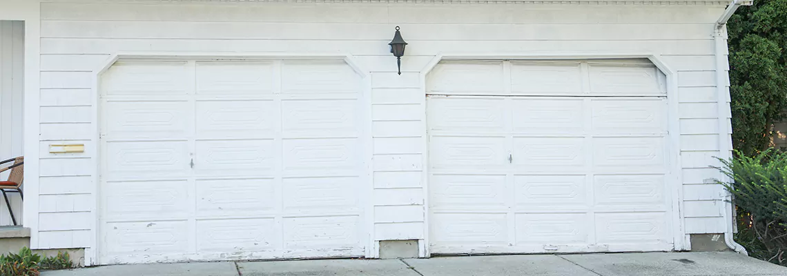 Roller Garage Door Dropped Down Replacement in Fredricton, NB