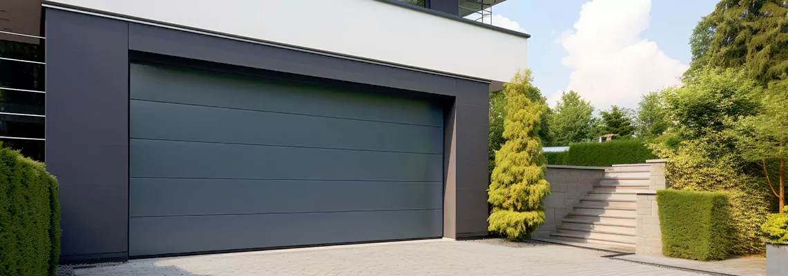 Modern Steel Garage Doors in Fredricton, New Brunswick